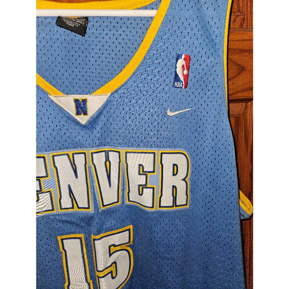 Men's Nike Basketball Jersey, Blue, XXL (Carmelo Anthony) - Picture 6 of 10